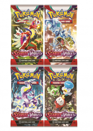 Kártyajáték Pokémon TCG: Scarlet & Violet - Booster (10 kártya)