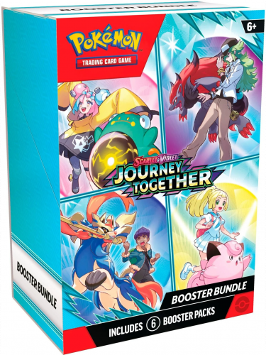 Kártyajáték Pokémon TCG: Scarlet & Violet Journey Together - Booster Bundle (6 darab booster)