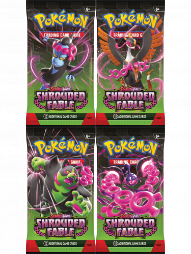 Kártyajáték Pokémon TCG: Scarlet & Violet Shrouded Fable - Booster (10 kártya)