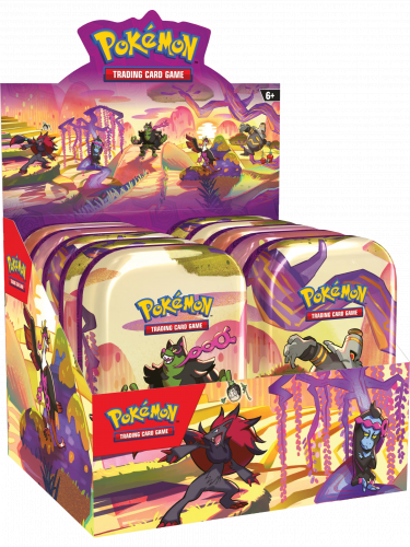 Kártyajáték Pokémon TCG: Scarlet & Violet Shrouded Fable - Mini Tin Display (10x Mini Tin)