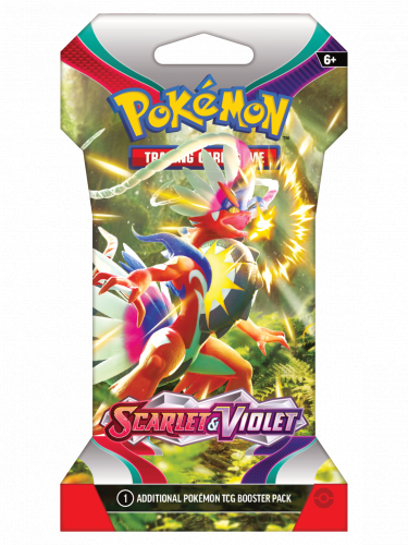 Kártyajáték Pokémon TCG: Scarlet & Violet - Sleeved Booster (10 kártya)