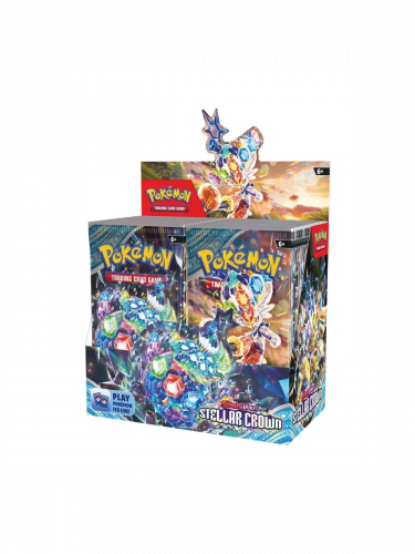 Kártyajáték Pokémon TCG: Scarlet & Violet Stellar Crown - Booster Box (36 boosterů)