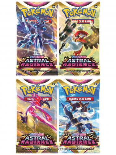 Kártyajáték Pokémon TCG: Sword & Shield Astral Radiance - booster (10 karet)