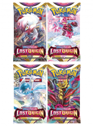 Kártyajáték Pokémon TCG: Sword & Shield Lost Origin - booster (10 karet)
