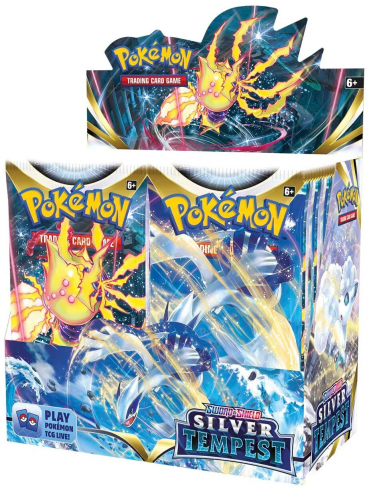 Kártyajáték Pokémon TCG: Sword & Shield Silver Tempest - booster box (36 boosterů)