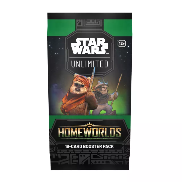 Kártyajáték Star Wars: Unlimited - Homeworlds Booster (16 kártya) - Gyűjtői kártyák