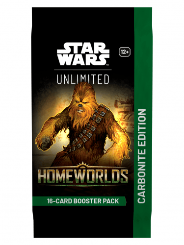 Kártyajáték Star Wars: Unlimited - Homeworlds Carbonite Booster (16 kártya)