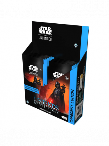 Kártyajáték Star Wars: Unlimited - Legends of the Force Carbonite Booster Box (12 booster)