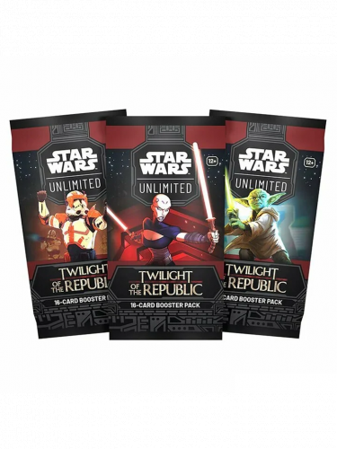 Kártyajáték Star Wars: Unlimited - Twilight of the Republic Booster (16 kártya)