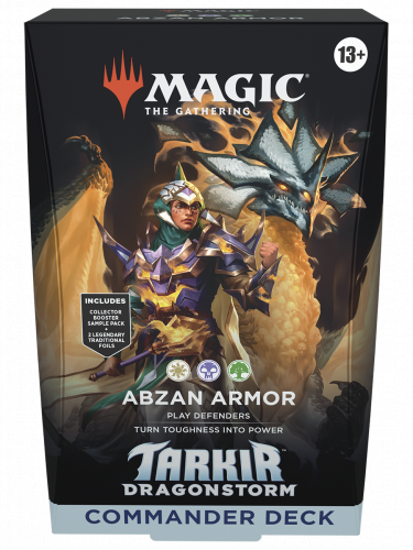 Kártyajáték Magic: The Gathering Tarkir: Dragonstorm - Abzan Armor Commander Deck