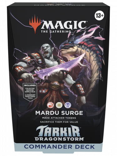 Kártyajáték Magic: The Gathering Tarkir: Dragonstorm - Mardu Surge Commander Deck