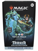 Kártyajáték Magic: The Gathering Tarkir: Dragonstorm - Temur Roar Commander Deck