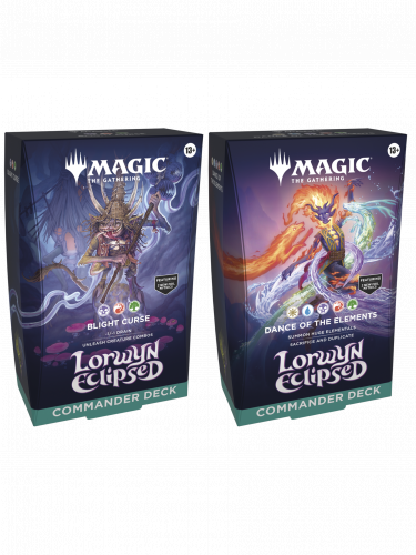 Kedvező szett Magic: The Gathering Lorwyn Eclipsed - Dance of the Elements Commander Deck + Blight Curse Commander Deck