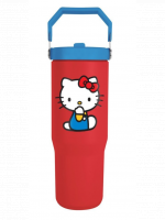 Utazó bögre Hello Kitty - Hello Kitty Red