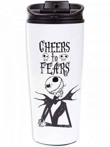 Utazási bögre Nightmare Before Christmas - Cheers To Fears