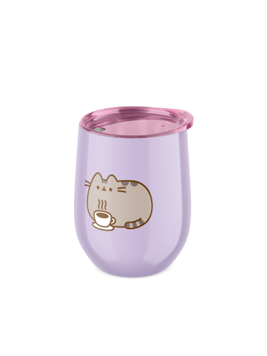 Utazó bögre Pusheen - Coffe