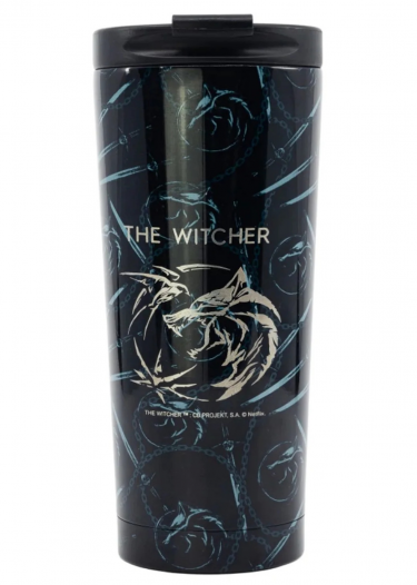 Utazási bögre The Witcher - Logo Tumbler (Netflix)