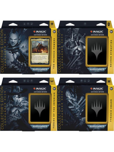 Kártyajáték Magic: The Gathering Universes Beyond: Warhammer 40,000 - Collector's Edition Commander Deck Set