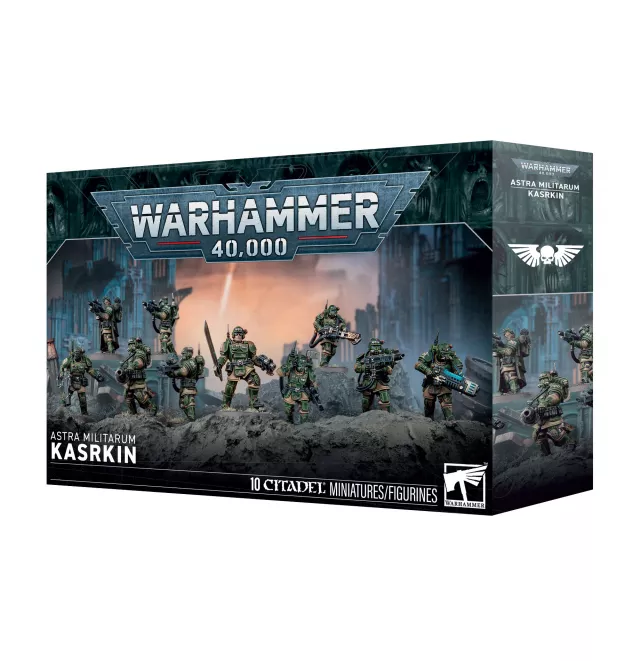 W40k: Astra Militarum - Kasrkin (10 figura) - Asztali játék