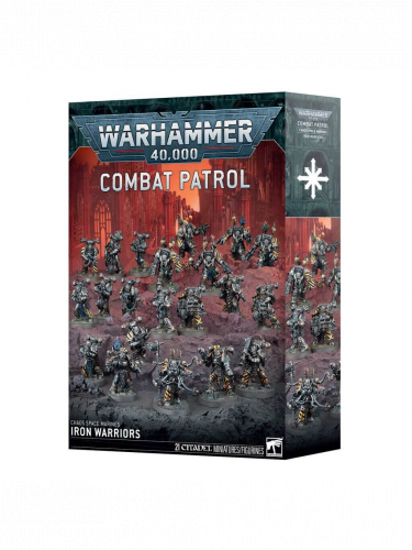 W40k: Chaos Space Marine - Iron Warriors (21 figura)