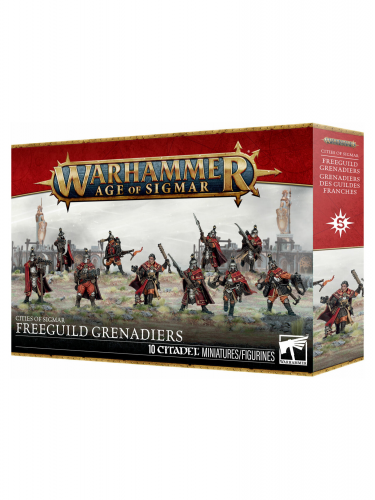 W-AOS: Cities of Sigmar - Freeguild Grenadiers (10 figura)