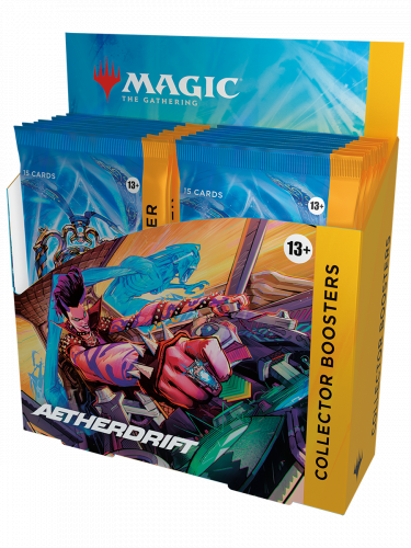 Kártyajáték Magic: The Gathering Aetherdrift - Collector Booster Box (12 booster)