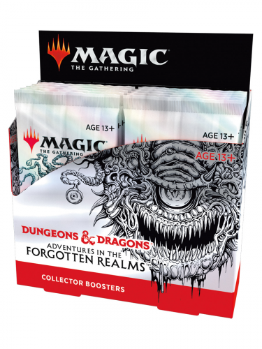 Kártyajáték Magic: The Gathering Dungeons and Dragons: Adventures in the Forgotten Realms - Collector Booster Box (12 booster)