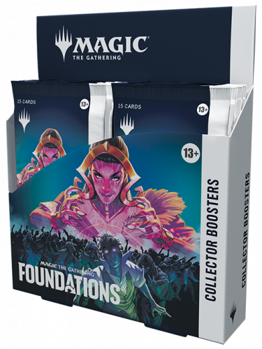 Kártyajáték Magic: The Gathering Foundations - Collector Booster Box (12 boosterů)