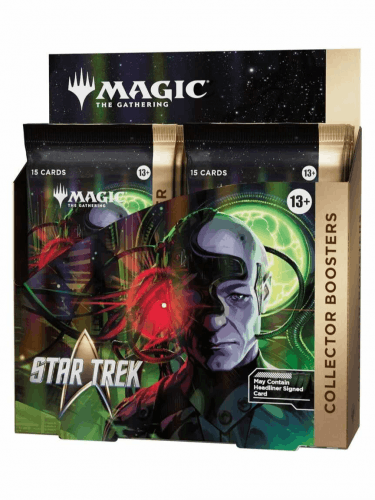 Kártyajáték Magic: The Gathering - Star Trek - Collector Booster Box (12 booster)