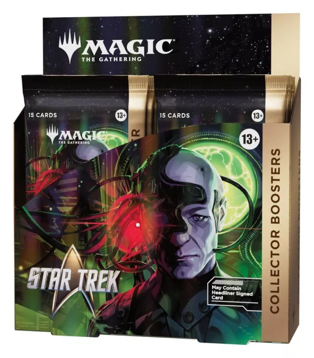 Kártyajáték Magic: The Gathering - Star Trek - Collector Booster Box (12 booster) - Magic The Gathering