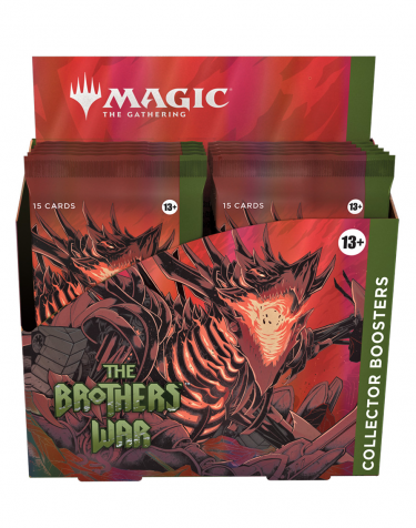 Kártyajáték Magic: The Gathering The Brothers War - Collector Booster Box (12 booster)