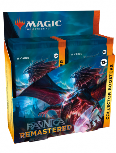 Kártyajáték Magic: Ravnica Remastered - Collector Booster Box (12 boosterů)