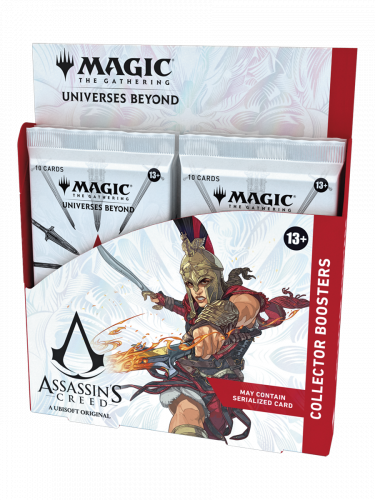 Kártyajáték Magic: The Gathering - Assassin's Creed - Collector Booster Box (12 boosterů)