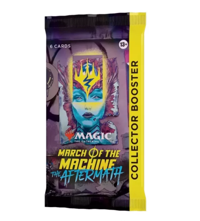 Kártyajáték Magic: The Gathering March of the Machine: The Aftermath - Collector Booster (6 karet)