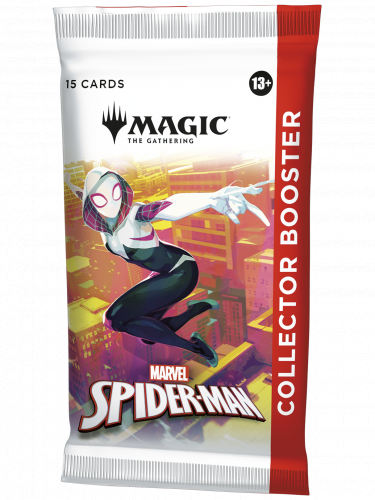 Kártyajáték Magic: The Gathering Marvel's Spider-Man - Collector Booster (15 kártya)