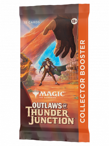 Kártyajáték Magic: The Gathering Outlaws of Thunder Junction - Collector Booster (15 karet)