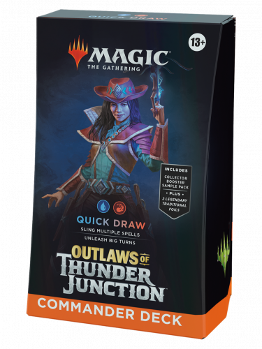 Kártyajáték Magic: The Gathering Outlaws of Thunder Junction - Quick Draw Commander Deck