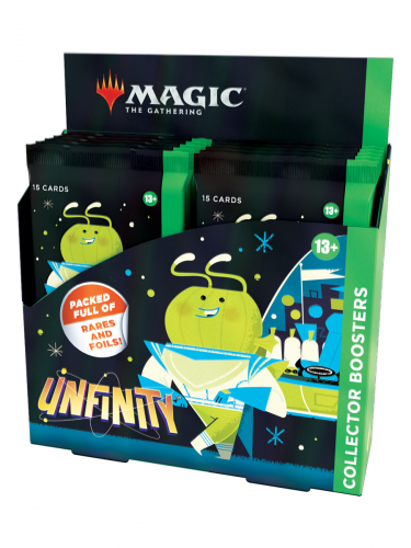 Kártyajáték Magic: The Gathering Unfinity - Collector Booster Box (12 Boosterů)