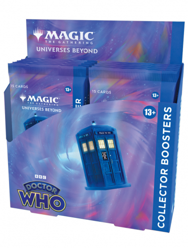 Kártyajáték Magic: The Gathering Universes Beyond - Doctor Who - Collector Booster Box (12 booster)