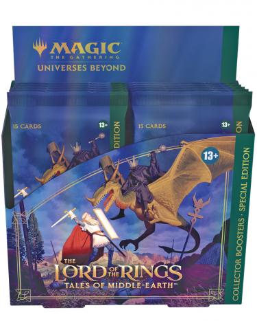Kártyajáték Magic: The Gathering Universes Beyond - LotR: Tales of the Middle Earth - Special Edition Collector Booster Box (12 boosterů)