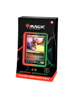 Kártyajáték Magic: The Gathering 2022 - Draconic Destruction (Starter Commander Deck)
