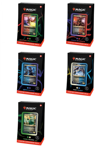 Kártyajáték Magic: The Gathering 2022 - Starter Commander Deck Set