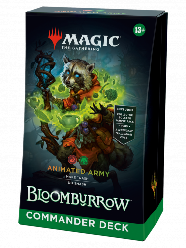 Kártyajáték Magic: The Gathering Bloomburrow - Animated Army Commander Deck