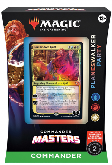 Kártyajáték Magic: The Gathering Commander Masters - Planeswalker Party (Commander Deck)