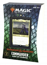 Kártyajáték Magic: The Gathering Dungeons and Dragons: Adventures in the Forgotten Realms - Aura of Courage (Commander Deck)