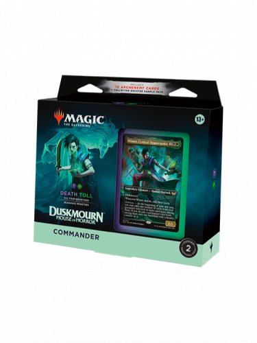Kártyajáték Magic: The Gathering Duskmourn: House of Horror - Death Toll Commander Deck