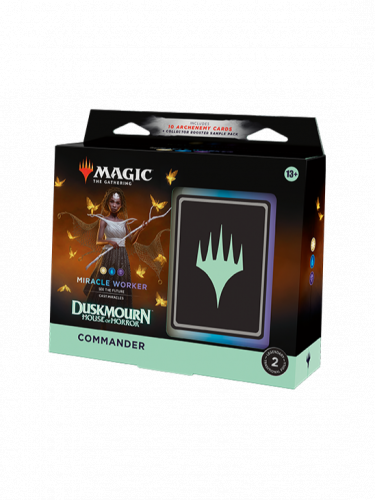 Kártyajáték Magic: The Gathering Duskmourn: House of Horror - Miracle Worker Commander Deck