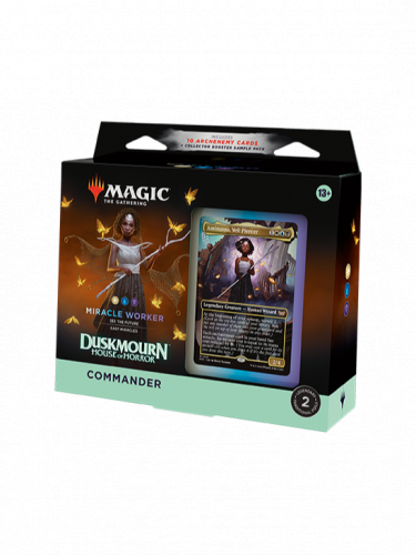 Kártyajáték Magic: The Gathering Duskmourn: House of Horror - Miracle Worker Commander Deck