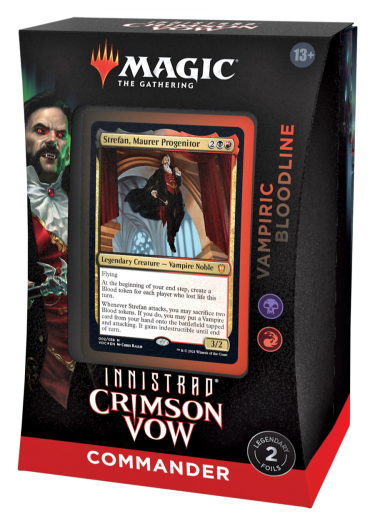 Kártyajáték Magic: The Gathering Innistrad: Crimson Vow - Vampiric Bloodline (Commander Deck)