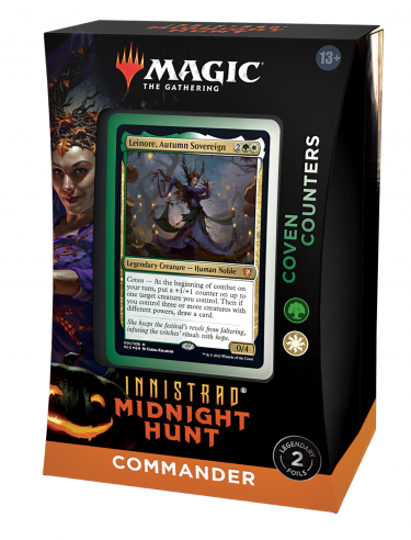 Kártyajáték Magic: The Gathering Innistrad: Midnight Hunt - Coven Counters (Commander Deck)